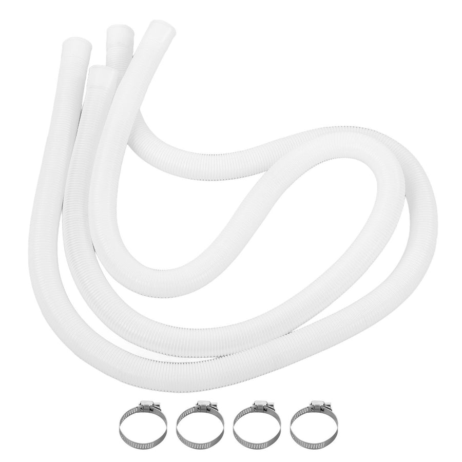 Pool Hose Adjustable Length Wear Resistant Preservative Pool Filter Pump Hose with Buckle for Swimming Pool
