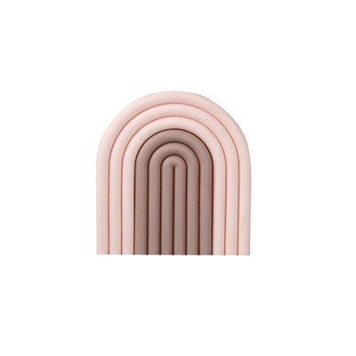 Placemat Prevent Slip Wearable Thickened Insulation Cup Pad for Bowl Plate Kitchen Restaurant Gradient Pink