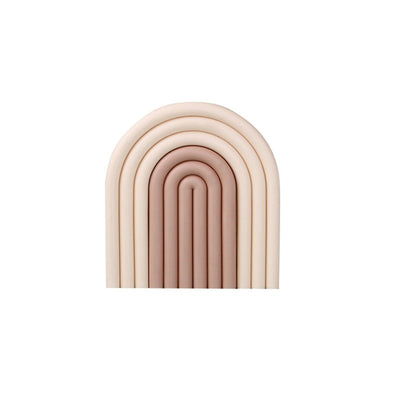 Placemat Prevent Slip Wearable Thickened Insulation Cup Pad for Bowl Plate Kitchen Restaurant Beige Coffee