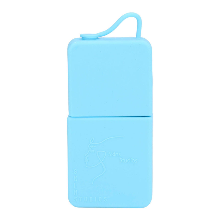 Ice Face Eye Roller Silicone Face Massage Ice Cube Roller Mold Skin Care Beauty Tool blue