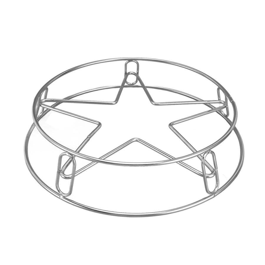 Tall Trivet Rack Stand Stable Base Multifunctional Anti Rust High Temperature Resistance Steaming Rack for Home