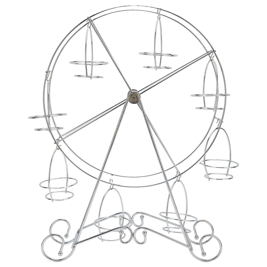 Ferris Wheel Cupcake Stand 8 Cups Dessert Carrier Display Holder for Restaurants Dessert Shops Theme Party