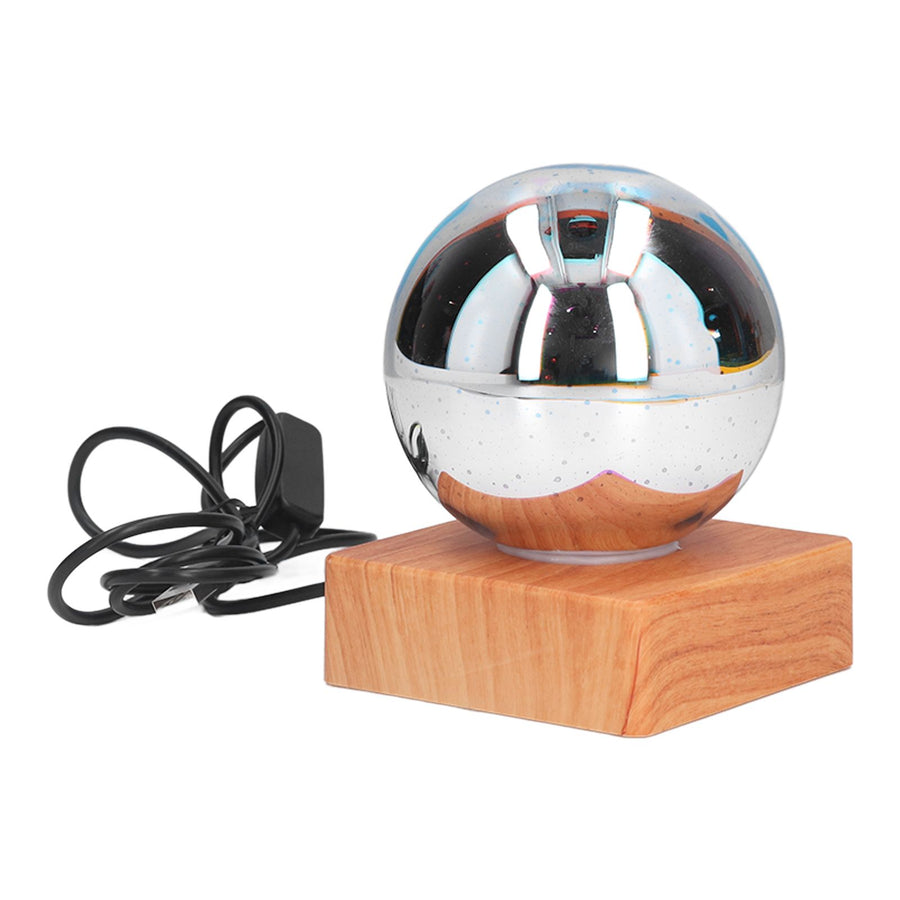 3D Firework Light LED Colorful Table Lamp USB Powered Glass Ball Night Light for Bedroom Office