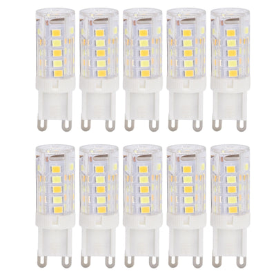 10PCS G9 220V LED Lamp Dimmable Ceramic LED Bulb Replace Halogen Lamp for ChandelierG9 3W 32LED