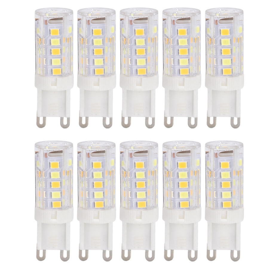 10PCS G9 220V LED Lamp Dimmable Ceramic LED Bulb Replace Halogen Lamp for ChandelierG9 3W 32LED