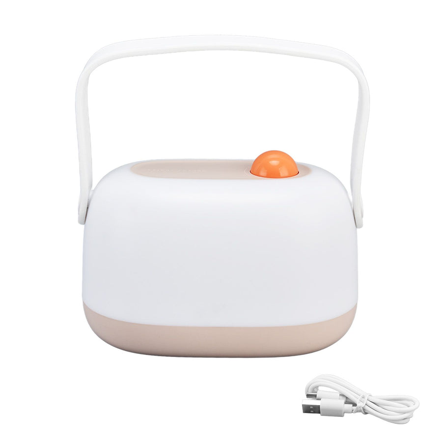 Nursery Night Light LED 3000K Color Temperature Warm White Portable Easy Rechargeable Stepless Dimming Night Light Lamp