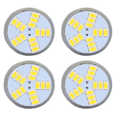 4Pcs MR11 LED Bulb 5W 500lm Bulb Replacement with 15 Beads Double Pin Base for Spotlight Landscape LampWarm White