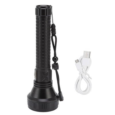 SST40 Powerful Flashlight Three Light Modes Long Range Torch Emergency Flashlight for Outdoor Adventure Camping Hiking