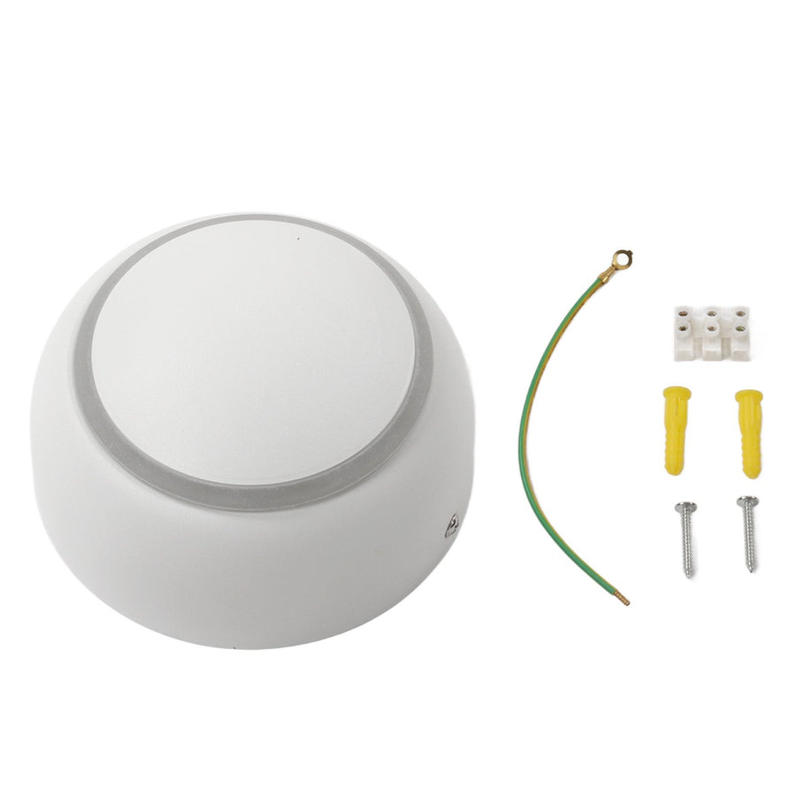 LED Wall Lamp 2700K Warm Light Energy Saving Rotatable Innovative Wall Light for Home Office Bedroom Hallway 85‑265V
