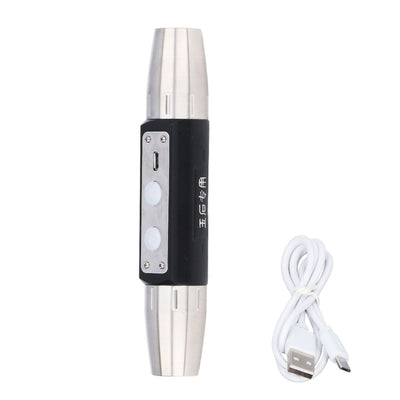 Identification Flashlight Super Bright USB Rechargeable Quad LEDs Portable Jade Jewelry Appraisal Light