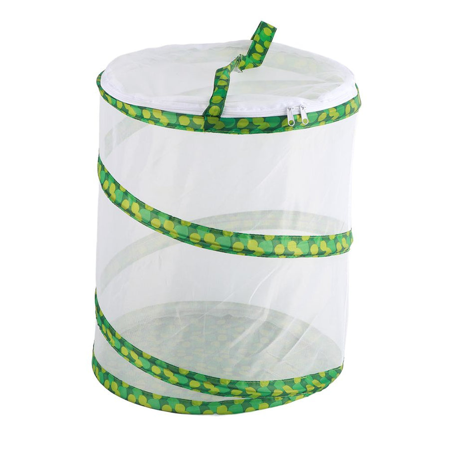 Net Insect Butterfly Habitat Cage Collapsible Insect Housing Enclosure Breeding Cages
