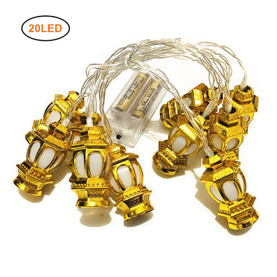 LED Muslim Ramadan String Light Eid Lanterns String Light LED Fairy Lamp
