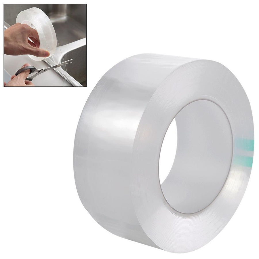 Kitchen Sink Waterproof Mildew Strong Self Adhesive Transparent Tape Bathroom Pool Water Sealing Tape