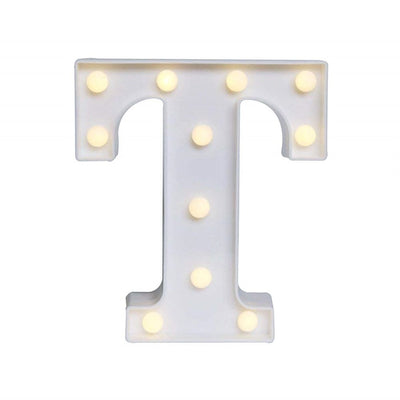 LED 26 Alphabet Letter Number Lights Ampersand Symbol Love Heart Light Up Sign Lamp For Love Wedding Home Party Holiday Bar Decoration