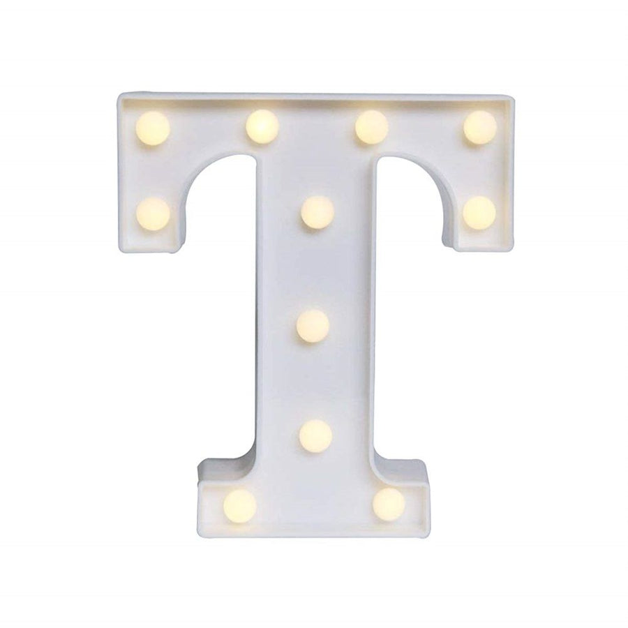 LED 26 Alphabet Letter Number Lights Ampersand Symbol Love Heart Light Up Sign Lamp For Love Wedding Home Party Holiday Bar Decoration