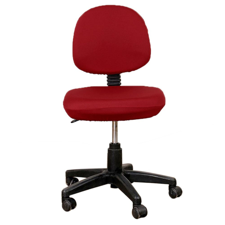 2 Pcs Universal Computer Office Chair Backrest Cover Protective Stretchable Rotating Drafting Chair Slipcover