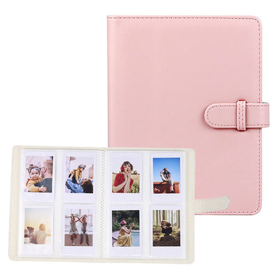 Retro Photo Album 128 Photos Pocket Album PU Cover Picture Album Photo Album Birthday Wedding Gift