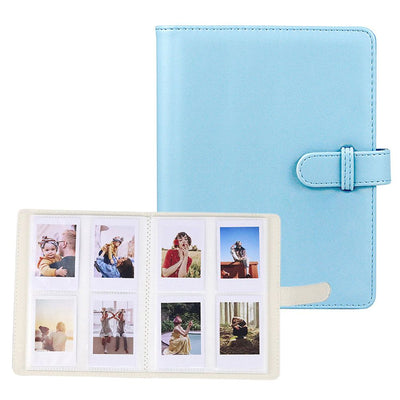 Retro Photo Album 128 Photos Pocket Album PU Cover Picture Album Photo Album Birthday Wedding Gift