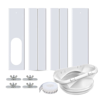 Portable Air Conditioner Window Kit Adjustable Window for Air Conditioner Sliding AC Window Vent Kit