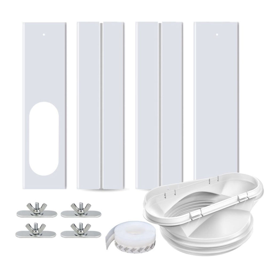 Portable Air Conditioner Window Kit Adjustable Window for Air Conditioner Sliding AC Window Vent Kit