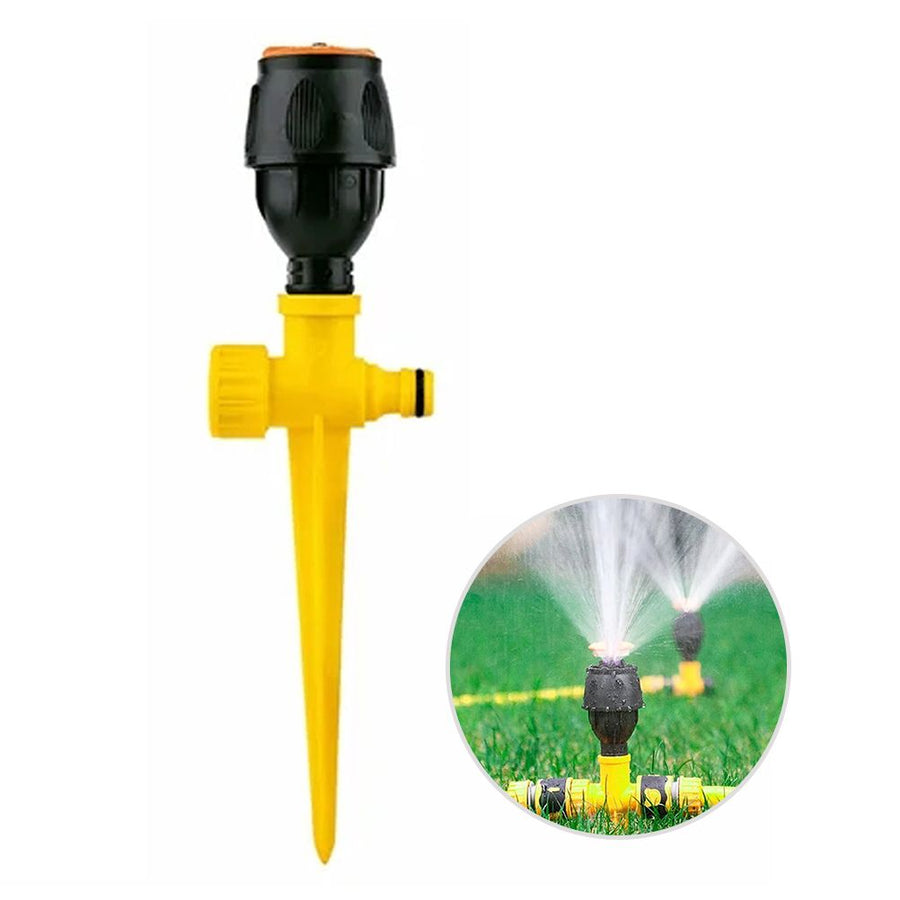 360° Rotating Auto Irrigation System Garden Lawn Sprinkler Grass Water Sprinkler System Garden Hose Sprinkler for Yard