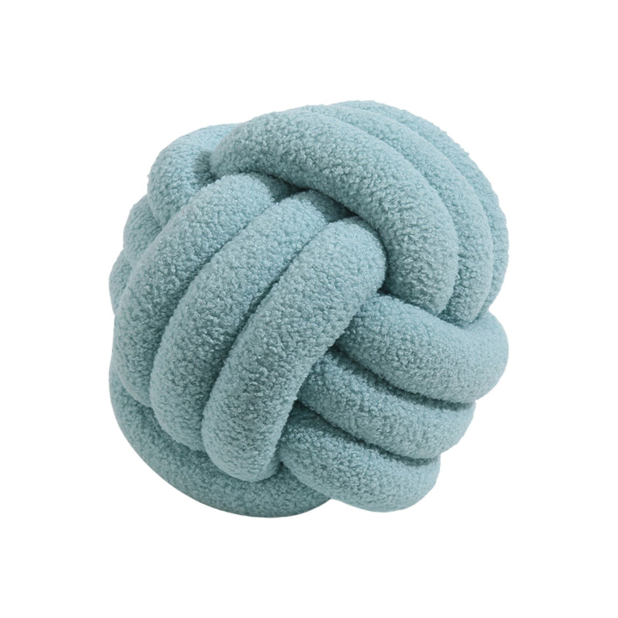 Knot Pillow Hand Knit Knotted Balls Pillow Shaped Decorative Throw Pillows for Living Room Bed Decoration