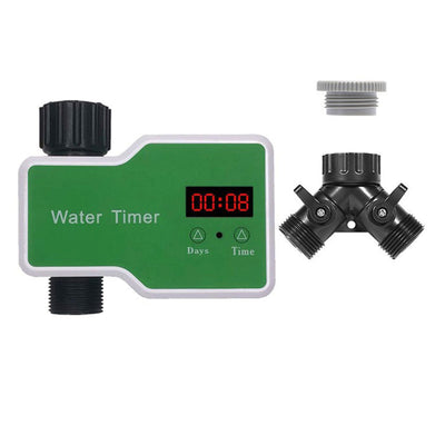Automatic Flower Waterer Solenoid Valve Timer Garden Irrigation Spraying Outdoor Metal Head Intelligent Controller