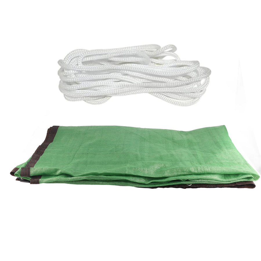 Sun Shade Sail Breathable Farbic Canopy Awning Shelter Rectangle UV Block Canopy for Patio Backyard Lawn Garden Green 2x4m / 6.6x13.1ft