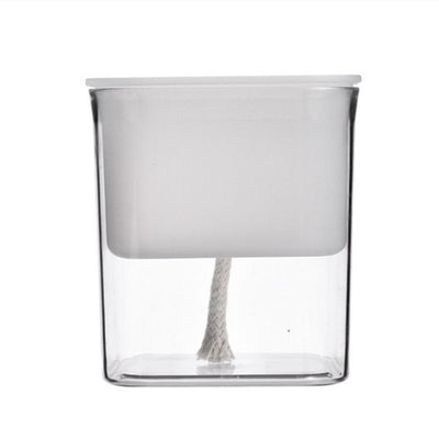 Water Absorption Planter Indoor Self Absorbed Watering Pot Flower Container for Office Home Semitransparent