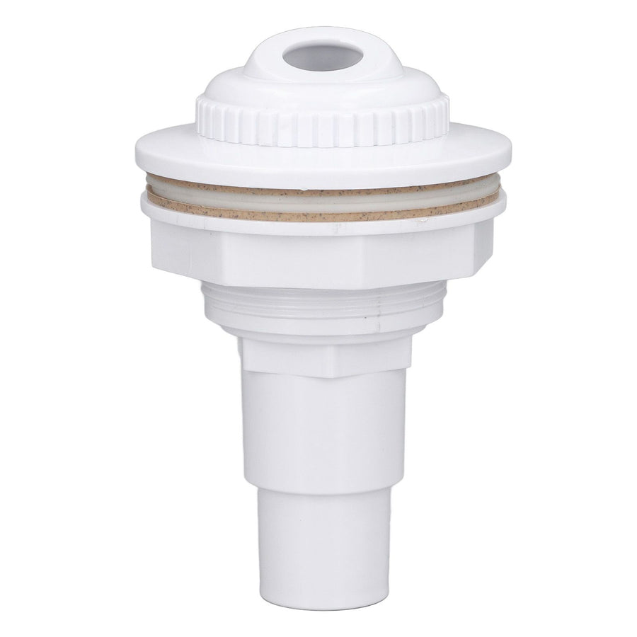 Complete Return Outlet Jet Fitting for Above Ground Swimming Pool with Gasket 1in Pipe Adapter
