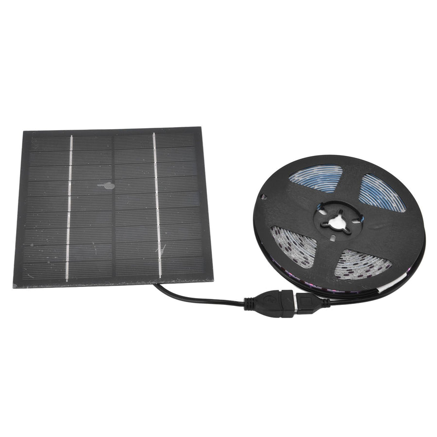 Solar Plant Grow Light Strip Eco Friendly 5W LED High Luminous Flux Promote Growth Solar LED Grow Light Strips 3 Meters / 3.3yd