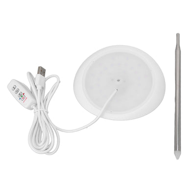 LED Plant Grow Light 3 Modes Timing USB Powered Adjustable Brightness Height Plant Growing Lamp for Succulent Cactus