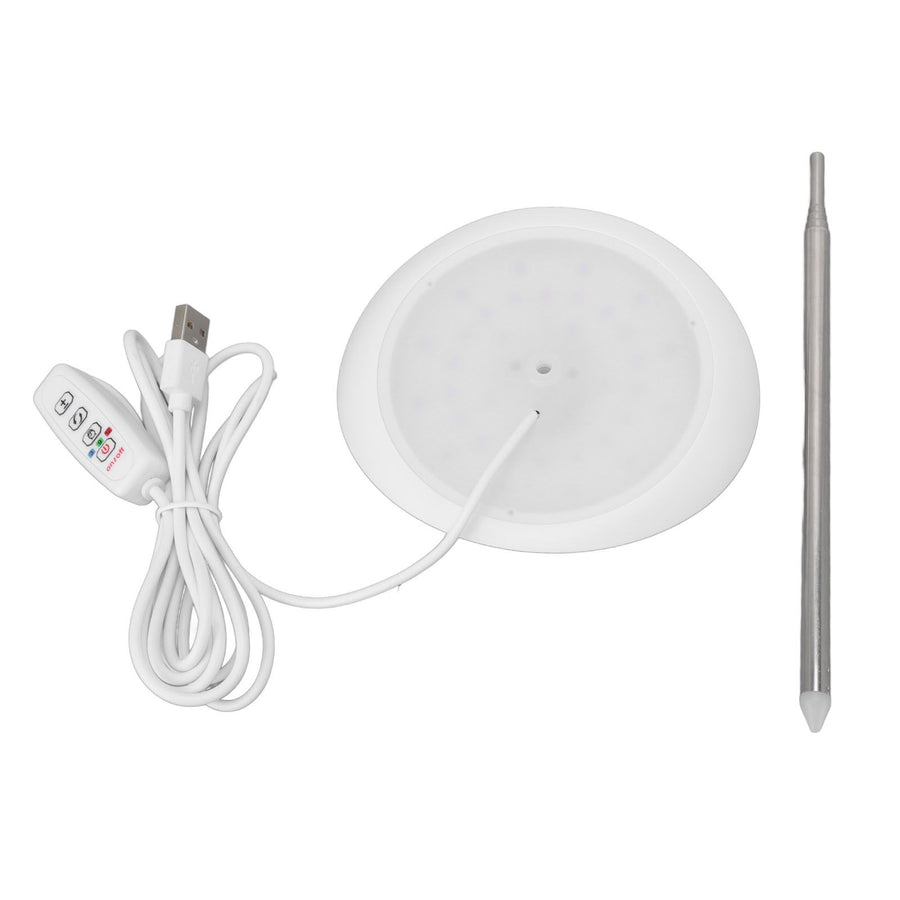 LED Plant Grow Light 3 Modes Timing USB Powered Adjustable Brightness Height Plant Growing Lamp for Succulent Cactus