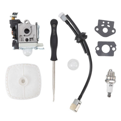 Leaf Blower Carburetor Kit Gasket Primer Bulb Cover Fuel Line Assembly Filter A021003660 for PB 250