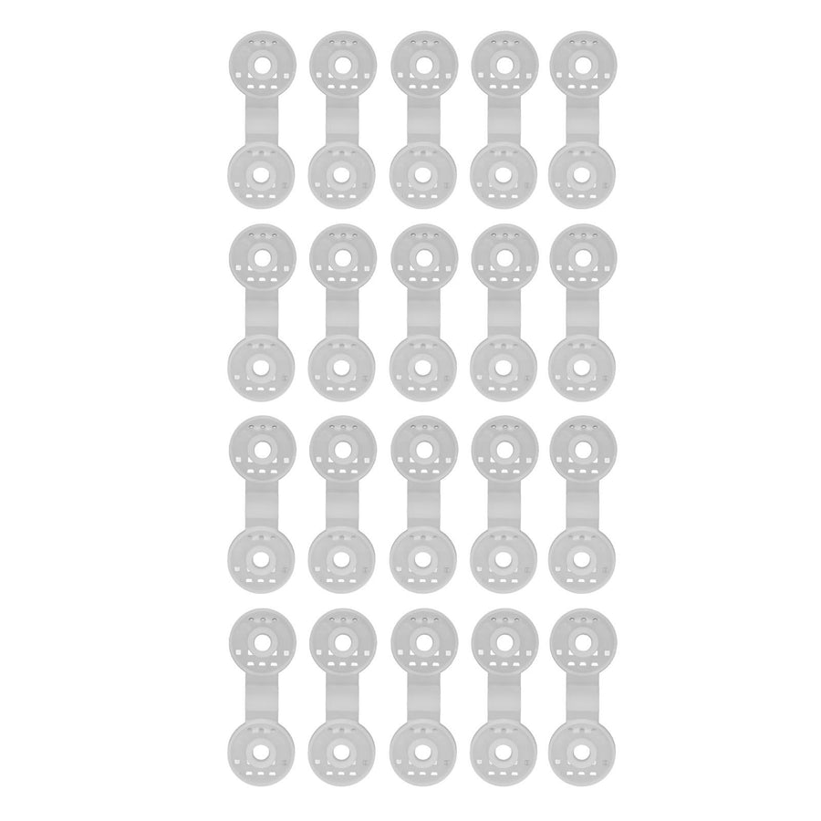 20Pcs Sunshade Net Clip Round Shade Cloth Clips Greenhouse Film Fixing Clamp for Tent Greenhouse Accessories