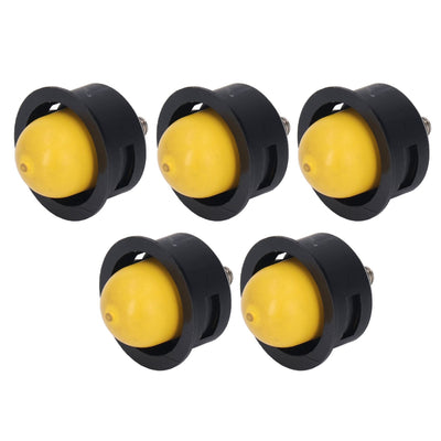 5Pcs Blower Carburetor Bottom Iron Primer Bulb for Fuxtec FX RM Series Lawn Mower Carburetor Primer Bulb