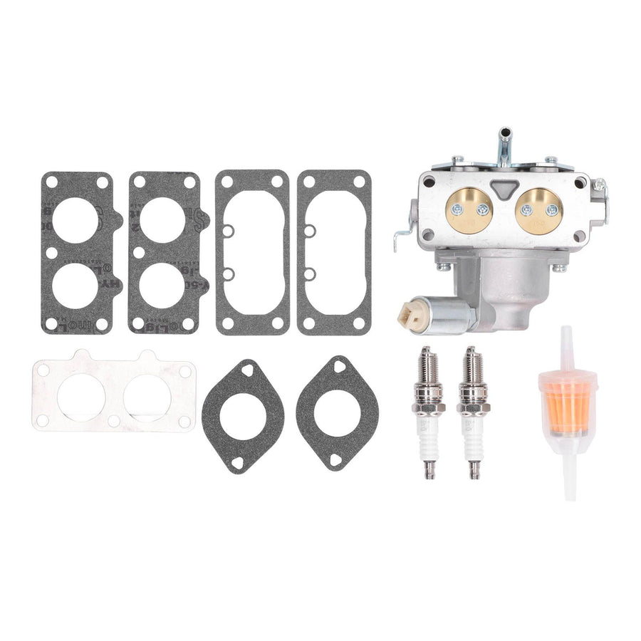 Carburetor Set Aluminium Engine Carb for 40G777 40H777 44M777 44P777 44S677 796997 792295 Lawn Mower