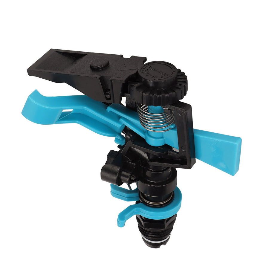 Plastic Sprinkler Head Rotation Watering Head for Garden Yard Lawn Irrigation G1/2 Male Thread