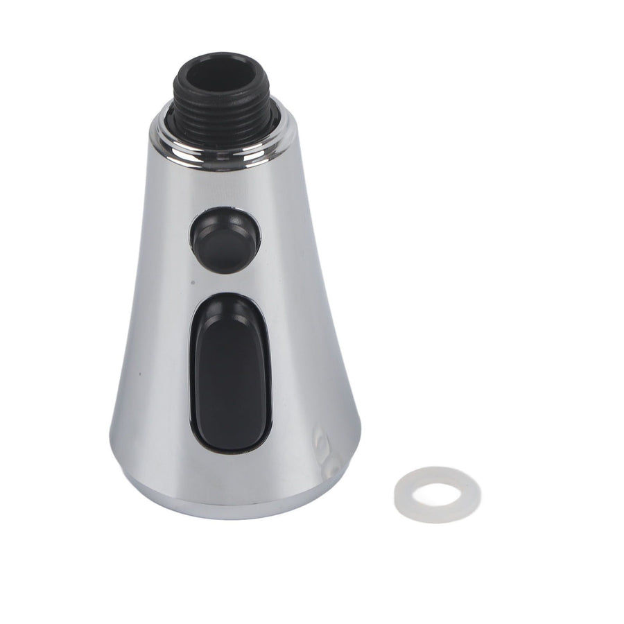 Universal Faucet Head Multifunctional Spray Proof Rotating Faucet for Home Kitchen Bathroom Single Blade Shower Water Pull Out Faucet Models Silver
