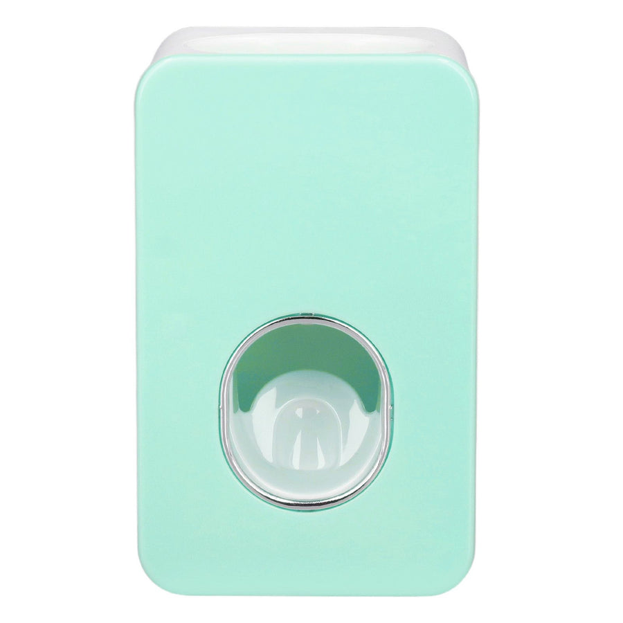 Automatic Toothpaste Dispenser Wall Mounted Easy Installation Toothpaste Squeezer Dispenser for Bathroom Home Green