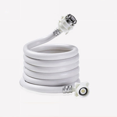 PVC Washing Machine Water Inlet Pipe with Steel Connector Extension Tube Washing Machine Hoses for Water Injection 4m/157.5in
