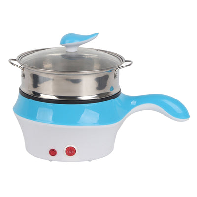 Electric Cooker Multifunctional Two Speed Portable Mini Electric Frying Pan Wok Rice Cooker for Student Dormitory (AU 220V)