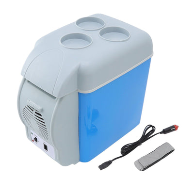 Car Fridge 12V DC Power Supply Cold Warm Dual Use Electric Cooler Summer Refrigeration Portable Mini Car Refrigerator for Cars