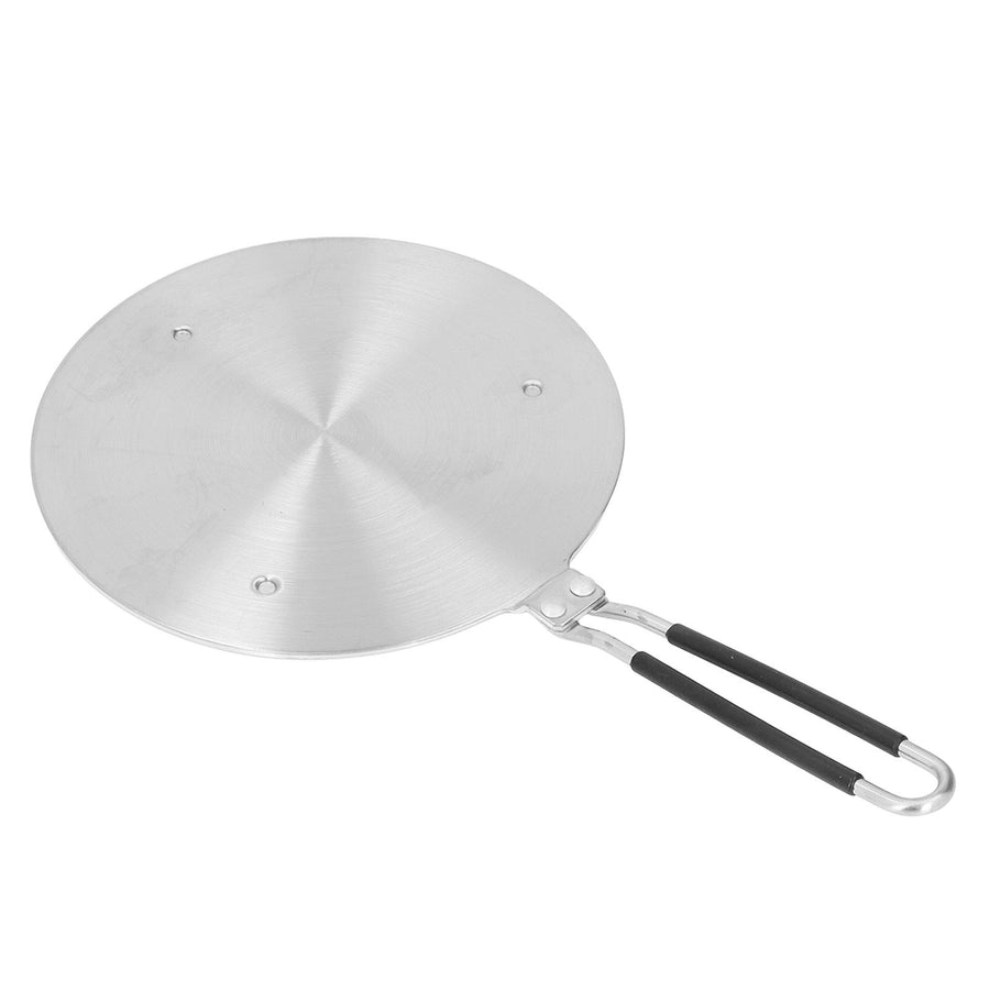Heat Diffuser Plate Stainless Steel Fast Even Heat Induction Adapter Plate with Long Handle for Induction Cooker Iron Pan Type 22