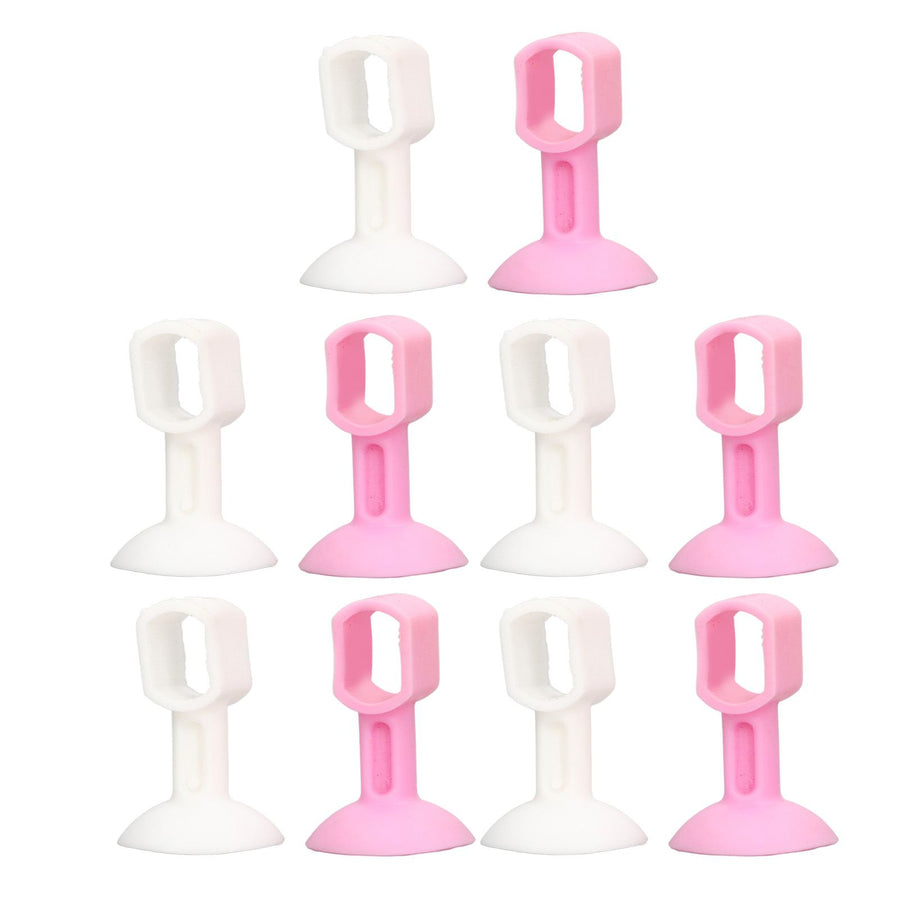 10 PCS Washer Door Holder Pink White Rubber Keep Dry Washing Machine Door Bracket for Dry Properly Prevent Odor
