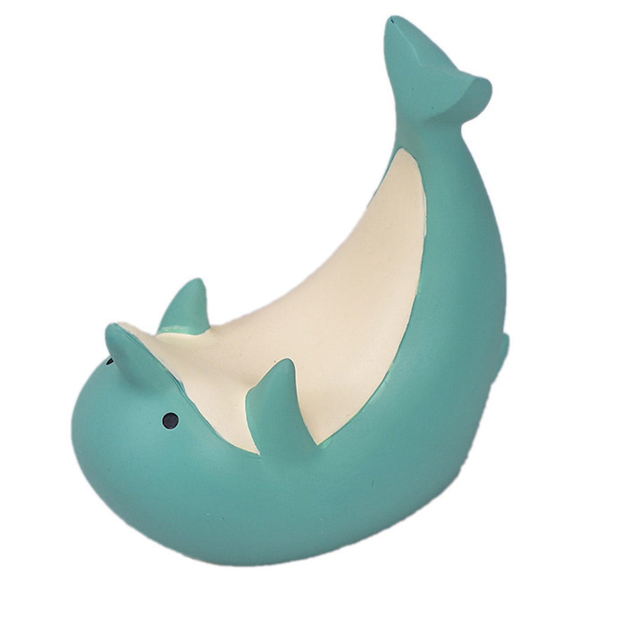 Resin Tablet Desktop Stand Cute Comfortable Portable Desktop Cell Phone Stand Holder for Watching Dramas Dolphin
