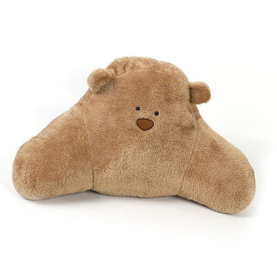Car Pillow Cute Bear Style Plush Material Soft Comfortable Relieving Stress Car Interior Supplies for Drivers Arm Bear Brown Waist Support