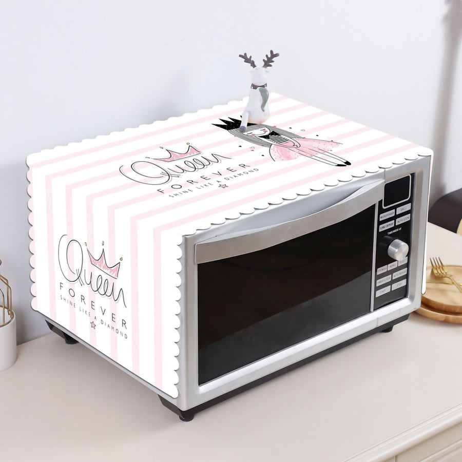 Microwave Cover Cloth Oven Cute Dust Proof Shiled Universal Oil Proof Nordic Style Simple Parts Princess 35x100cm