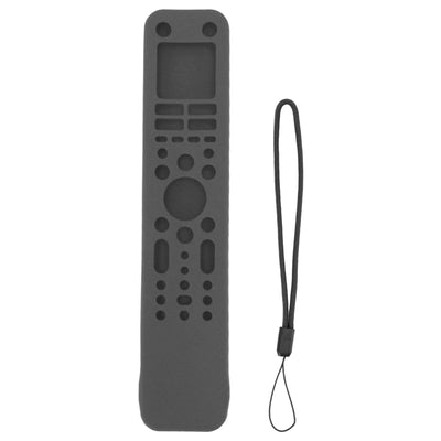 Remote Control Protective Cover Silicone Protective Case Television Accessories with Hand Strap for RMF TX520P Dark Gray