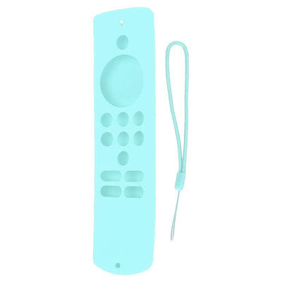 Remote Control Cover Silicone Soft Anti Slip Shockproof Protective Remote Sleeve With Lanyard for Fire TV Stick Lite Mint Green